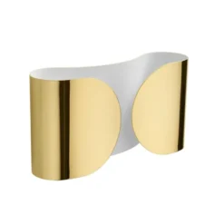 FLOS FOGLIO vägglampa, Guld 21cm