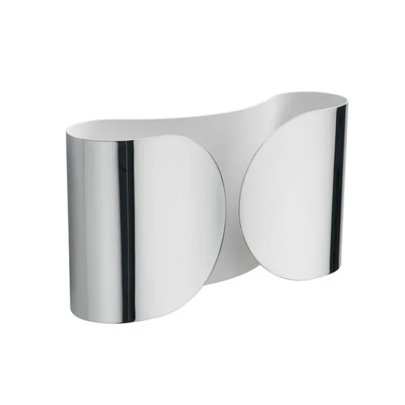 FLOS FOGLIO vägglampa, Krom 21cm