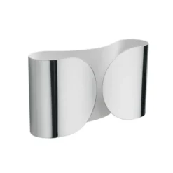 FLOS FOGLIO vägglampa, Krom 21cm