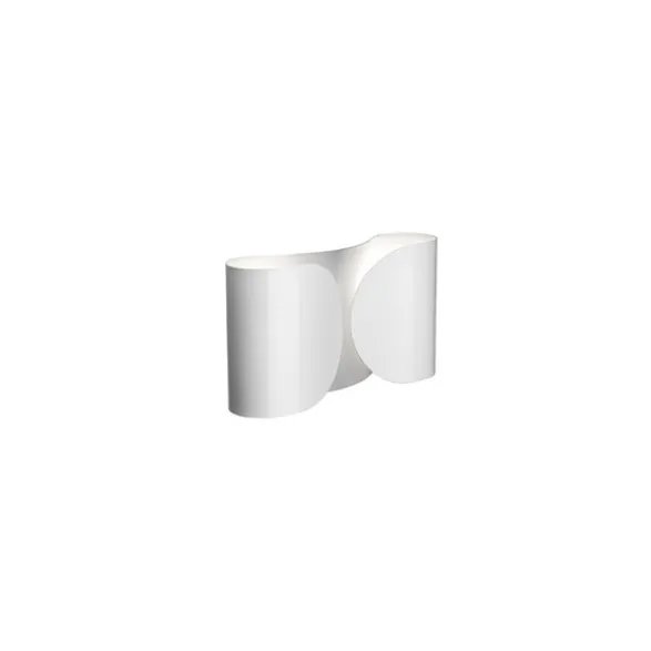 FLOS FOGLIO vägglampa, vit 21cm