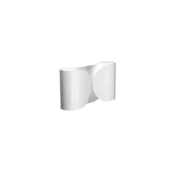 FLOS FOGLIO vägglampa, vit 21cm