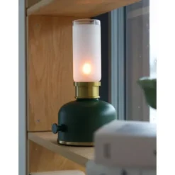 PR Home Frida portabel bordslampa Mörkgrön 22cm