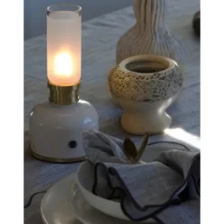 PR Home Frida portabel bordslampa Vit 22cm