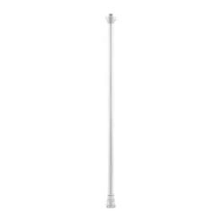 Karlskrona Lampfabrik Förlängningsrör förnicklad mässing, 53cm