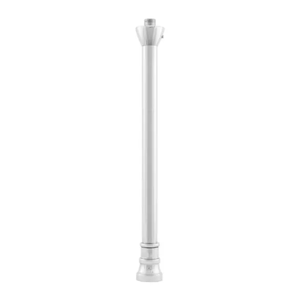 Karlskrona Lampfabrik Förlängningsrör förnicklad mässing, 20cm