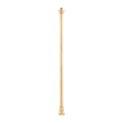Karlskrona Lampfabrik Förlängningsrör polerad mässing, 37cm