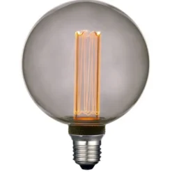 PR Home Future LED E27 SMOKY Globe 125mm 1,0W, Dimbar