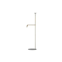 Örsjö Belysning Galax golvlampa, råmässing