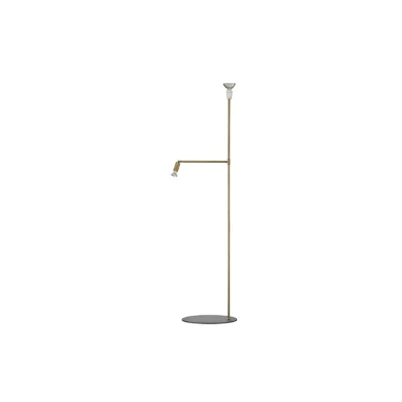 Örsjö Belysning Galax golvlampa, råmässing