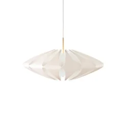 Le Klint Galaxy pendel large, vit/mässing 70cm