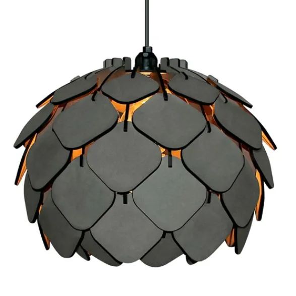 Wennersten Design Getterön Taklampa, Betonggrå Medium