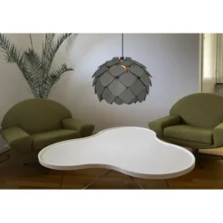 Wennersten Design Getterön Taklampa, Betonggrå Medium