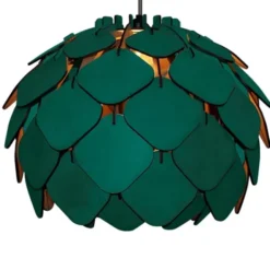 Wennersten Design Getterön Taklampa, Mörkgrön Large