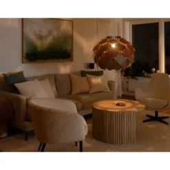 Wennersten Design Getterön taklampa Valnöt Large