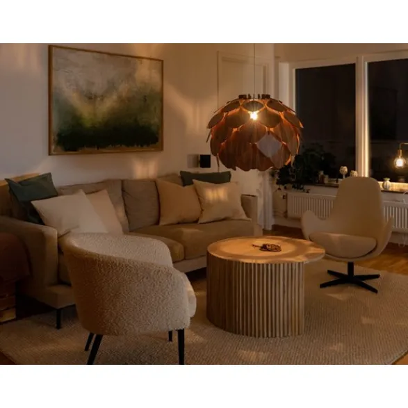 Wennersten Design Getterön taklampa Valnöt Medium
