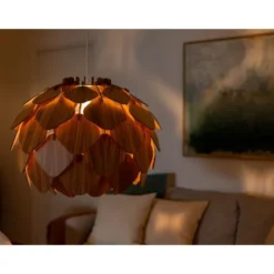 Wennersten Design Getterön taklampa Valnöt Medium