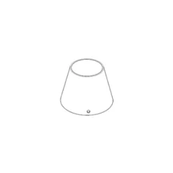 Herstal Gil il grande bord reservglas,vit
