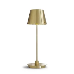 Herstal Gil il Grande bordslampa satin brass/sat brass