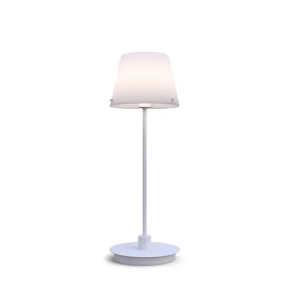 Herstal Gil il Grande bordslampa vit G9