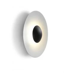 MARSET Ginger Vägglampa, vit Ø60