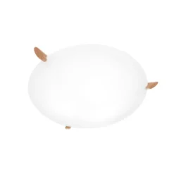 Konsthantverk Ögla plafond, ek/vit 45cm