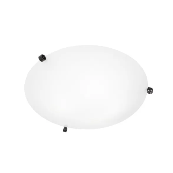Konsthantverk Ögla plafond, svart/vit 45cm