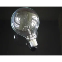 Ekonomiljus Glödlampa glob klar E27, 40W 95mm