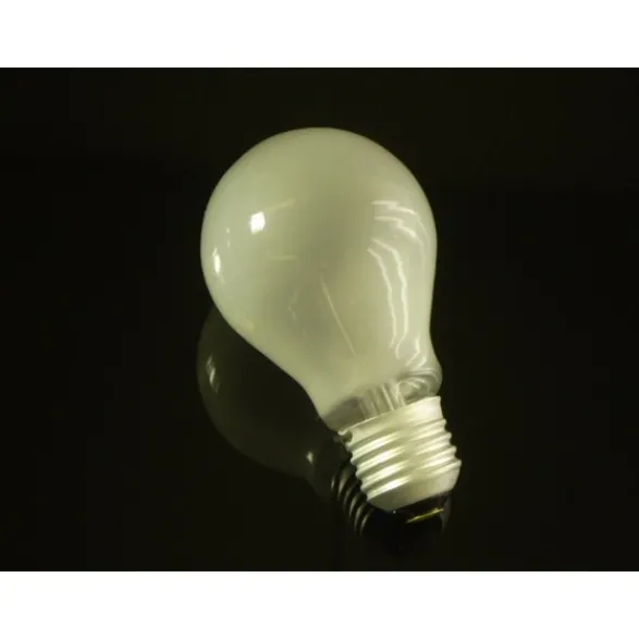 Ekonomiljus Glödlampa normal matt E27, 15W
