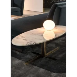 FLOS Glo-ball Basic zero bordslampa, opalglas 19cm