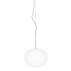 FLOS Glo-Ball S1 taklampa, opalvit Ø33cm