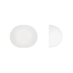 FLOS Glo-ball vägglampa, opalglas Ø33
