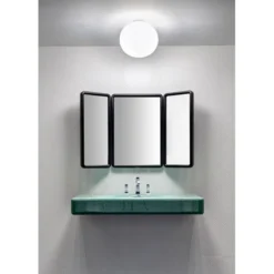 FLOS Glo-ball zero tak/vägg, opalglas 19cm