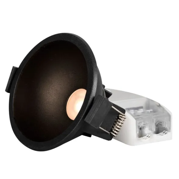 Hide-a-lite Globe G2 Recessed Svart 3000K