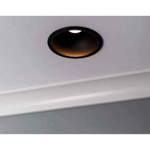 Hide-a-lite Globe G2 Recessed Svart 3000K