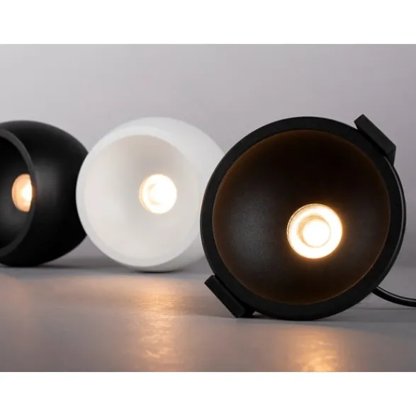 Hide-a-lite Globe G2 Recessed Svart 3000K