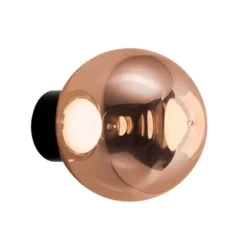 Tom Dixon Globe Surface vägglampa koppar 25cm