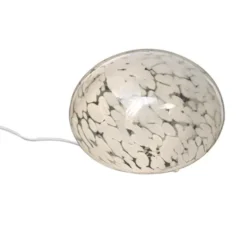 Aneta GLOBUS bordslampa 24cm, vit prickig