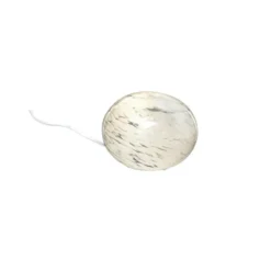 Aneta GLOBUS bordslampa 13cm, vit prickig