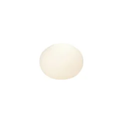 Aneta GLOBUS bordslampa, vit 13cm