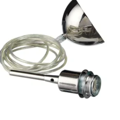 Belid Gloria upphäng E27, krom/transparent 3m