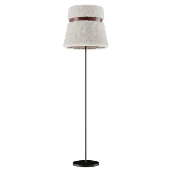 Cuero Design Glowing Ice Golvlampa 40 cm, White/Oak