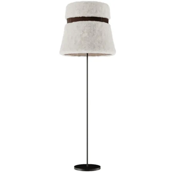 Cuero Design Glowing Ice Golvlampa 50 cm, White/Chocolate