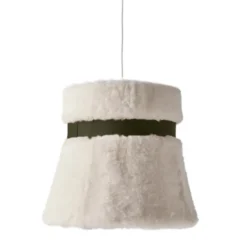 Cuero Design Glowing Ice Taklampa 40 cm, White/Grass Green