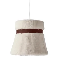 Cuero Design Glowing Ice Taklampa 50 cm, White/Oak