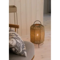 Alde & Lind Golv-/bordslampa Ami H50 s/s Seoul grön/natur