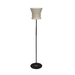 Örsjö Belysning Golvlampa Bow Svart - Small Cream White