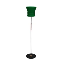 Örsjö Belysning Golvlampa Bow Svart - Small Emerald Green