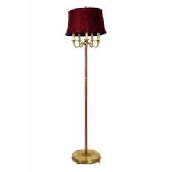Vintage by Bright 1-2-3 Golvlampa burgundy 5-arm