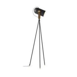 Le Klint Golvlampa CARRONADE II Svart/brun