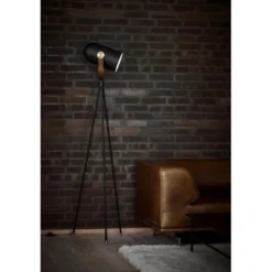 Le Klint Golvlampa CARRONADE II Svart/brun